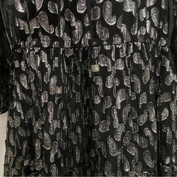 NWT MICHAEL Michael KORS Paisley Jacquard Dress Large - Picture 8 of 11